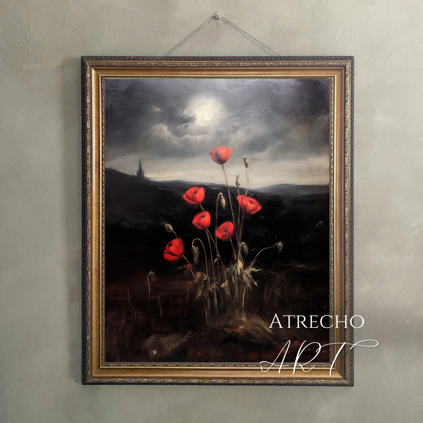 POPPIES | Printed Artwork | FL09 - Atrecho Art