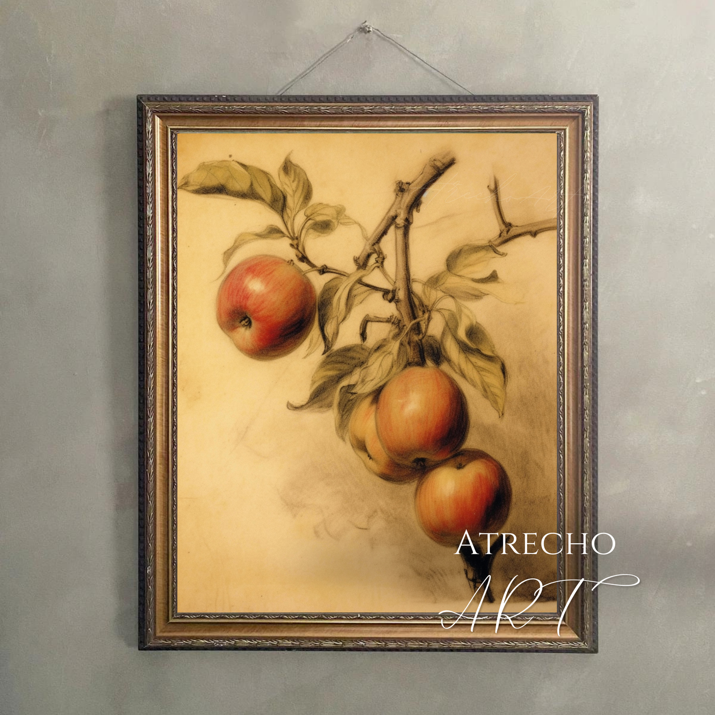 APPLE BRANCH | Printed Artwork | FV04