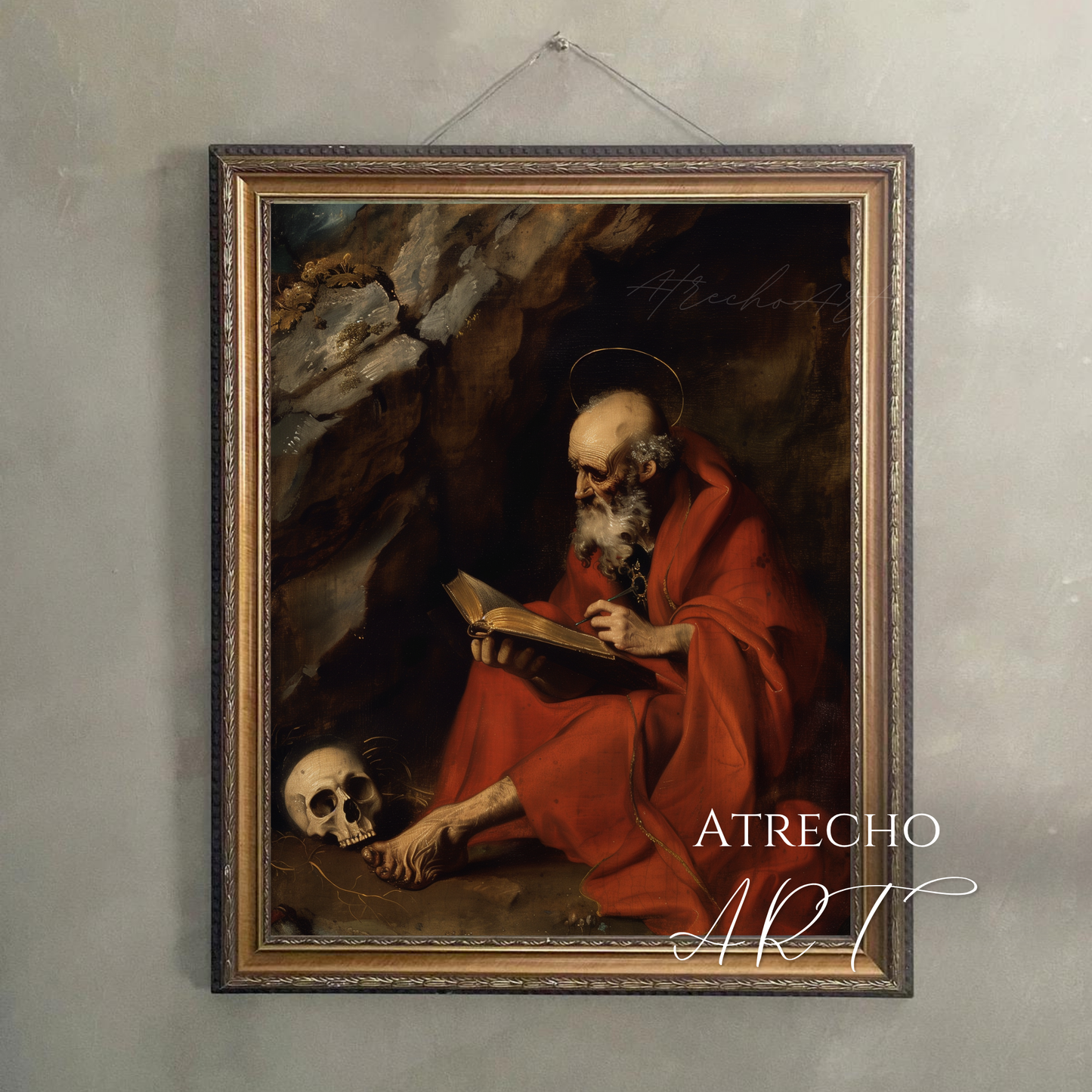 SAINT JEROME | Printed Artwork | RE14