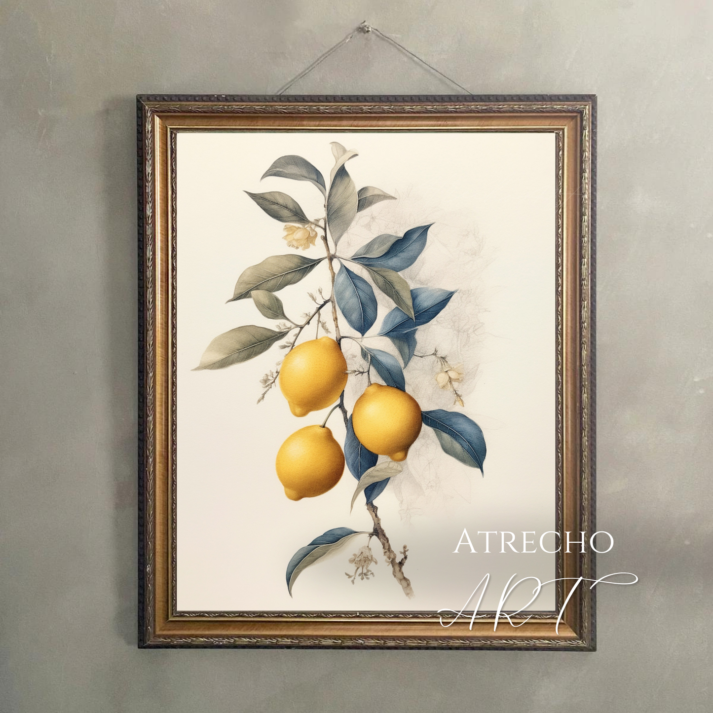 LEMON BRANCH | Printed Artwork | FV12