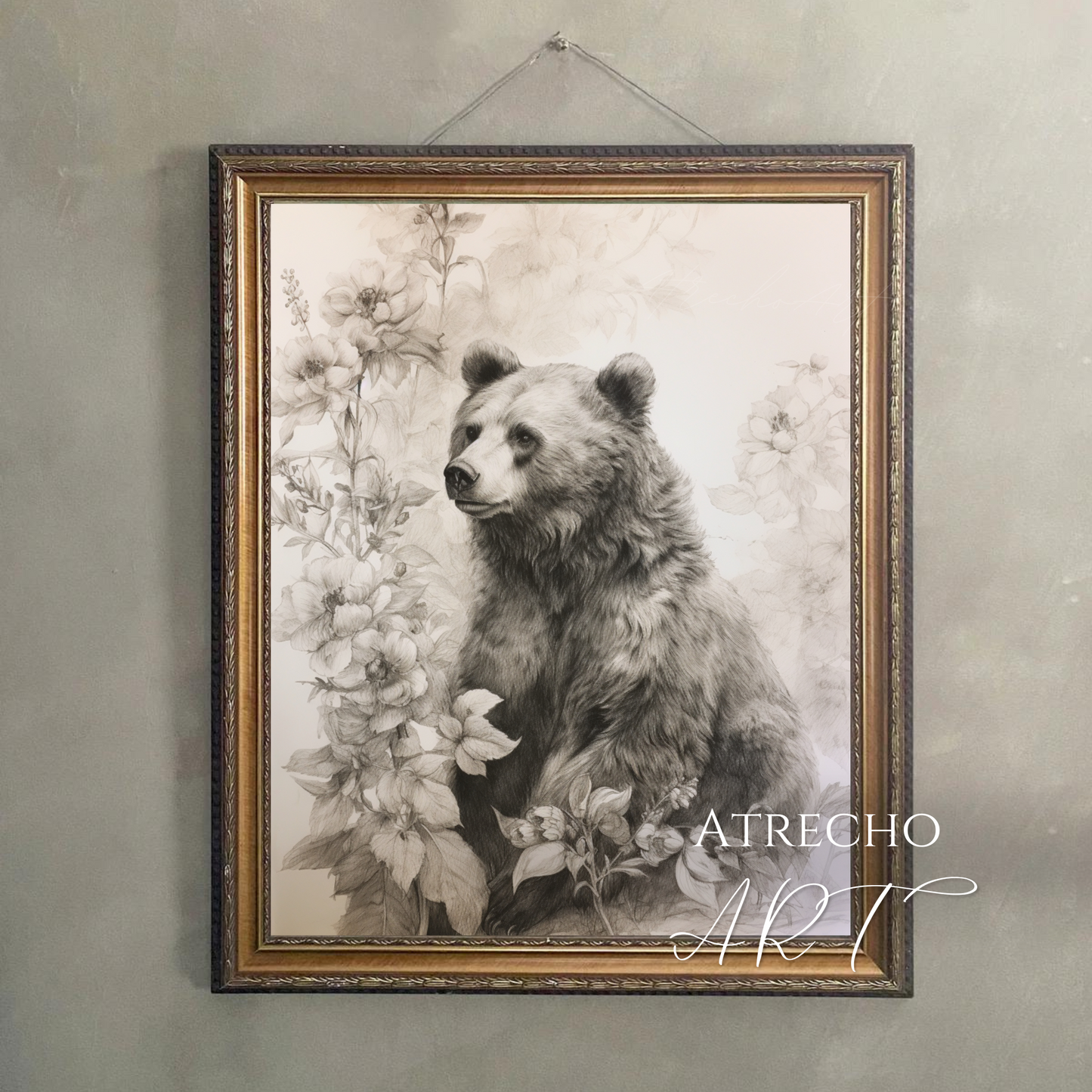 BEAR | Printed Artwork | AN06 - Atrecho Art