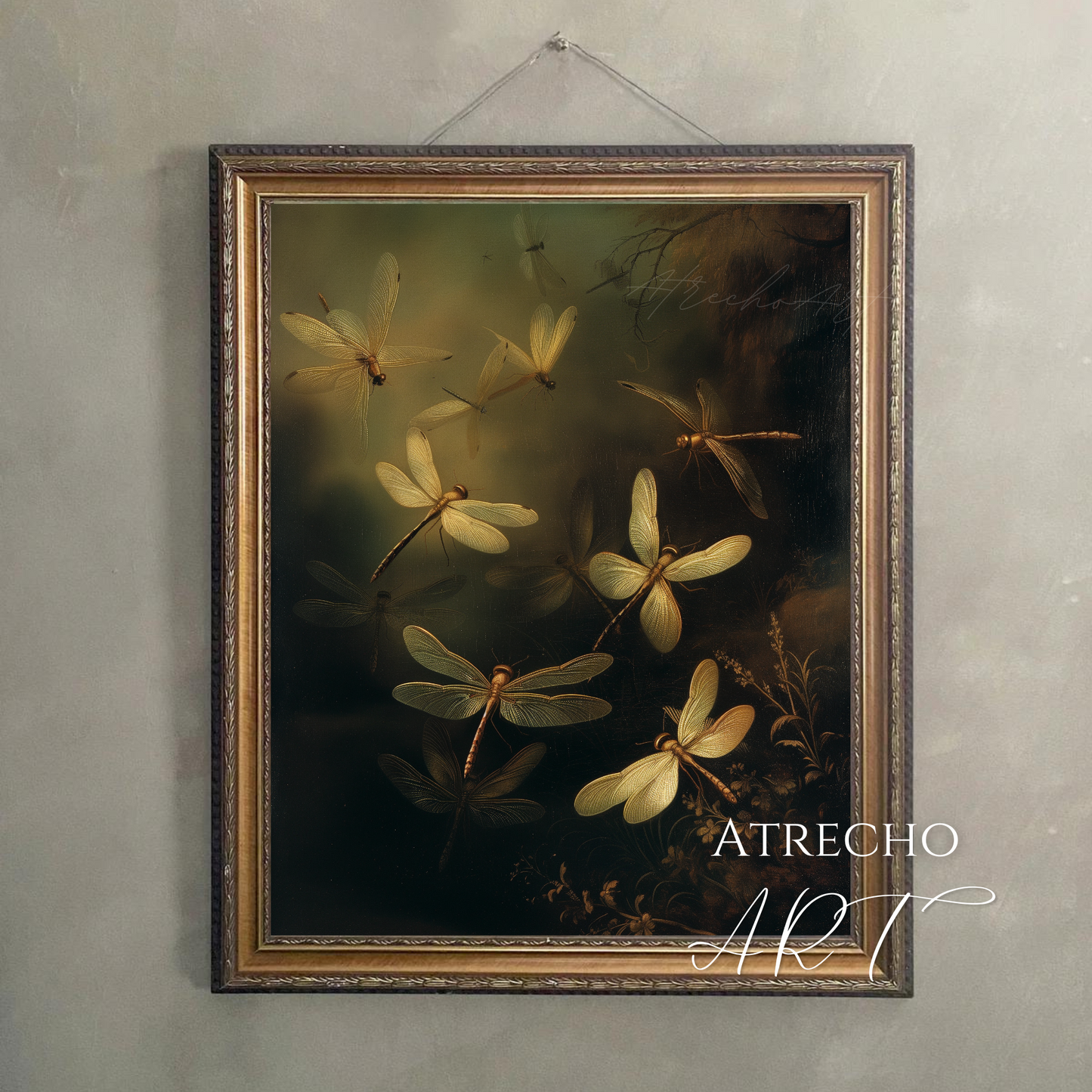 DRAGONFLIES | Printed Artwork | IS20 - Atrecho Art