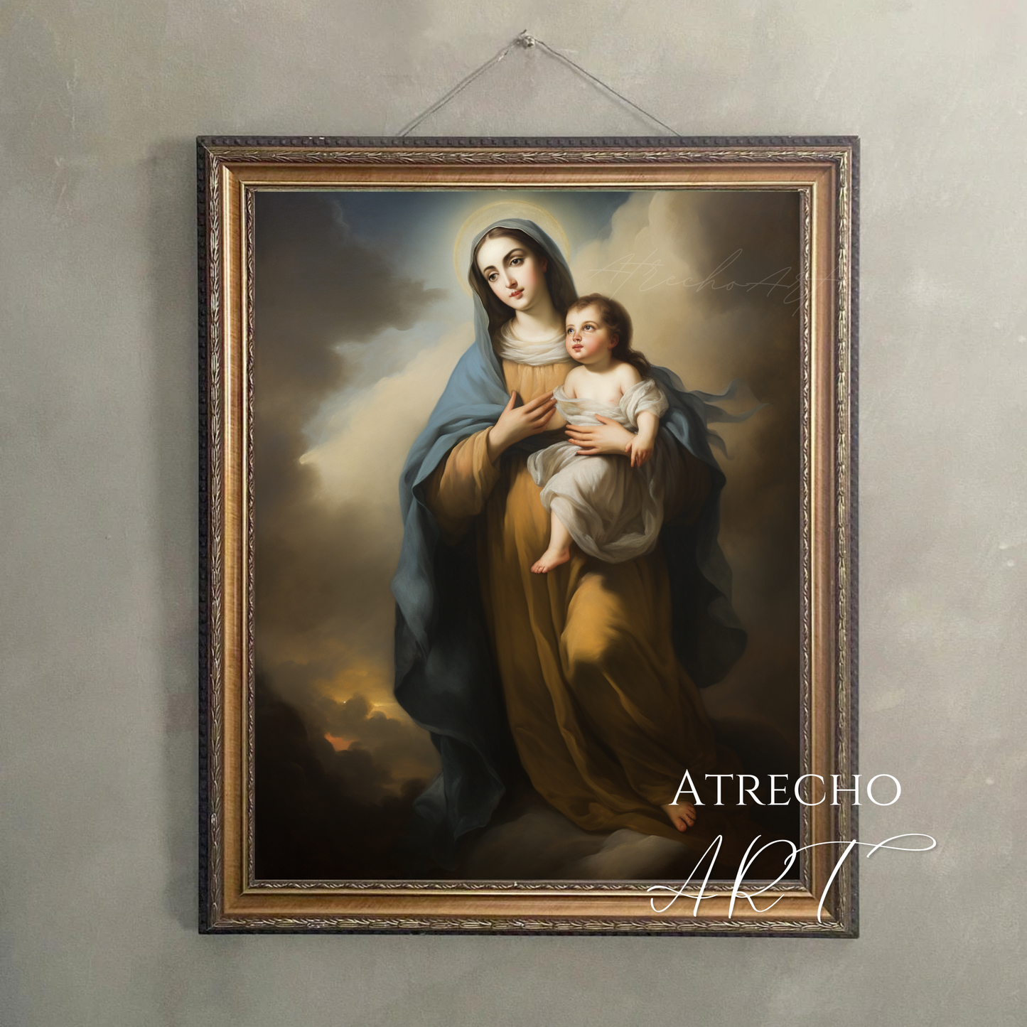 MOTHER MARY | Printed Artwork | RE12 - Atrecho Art
