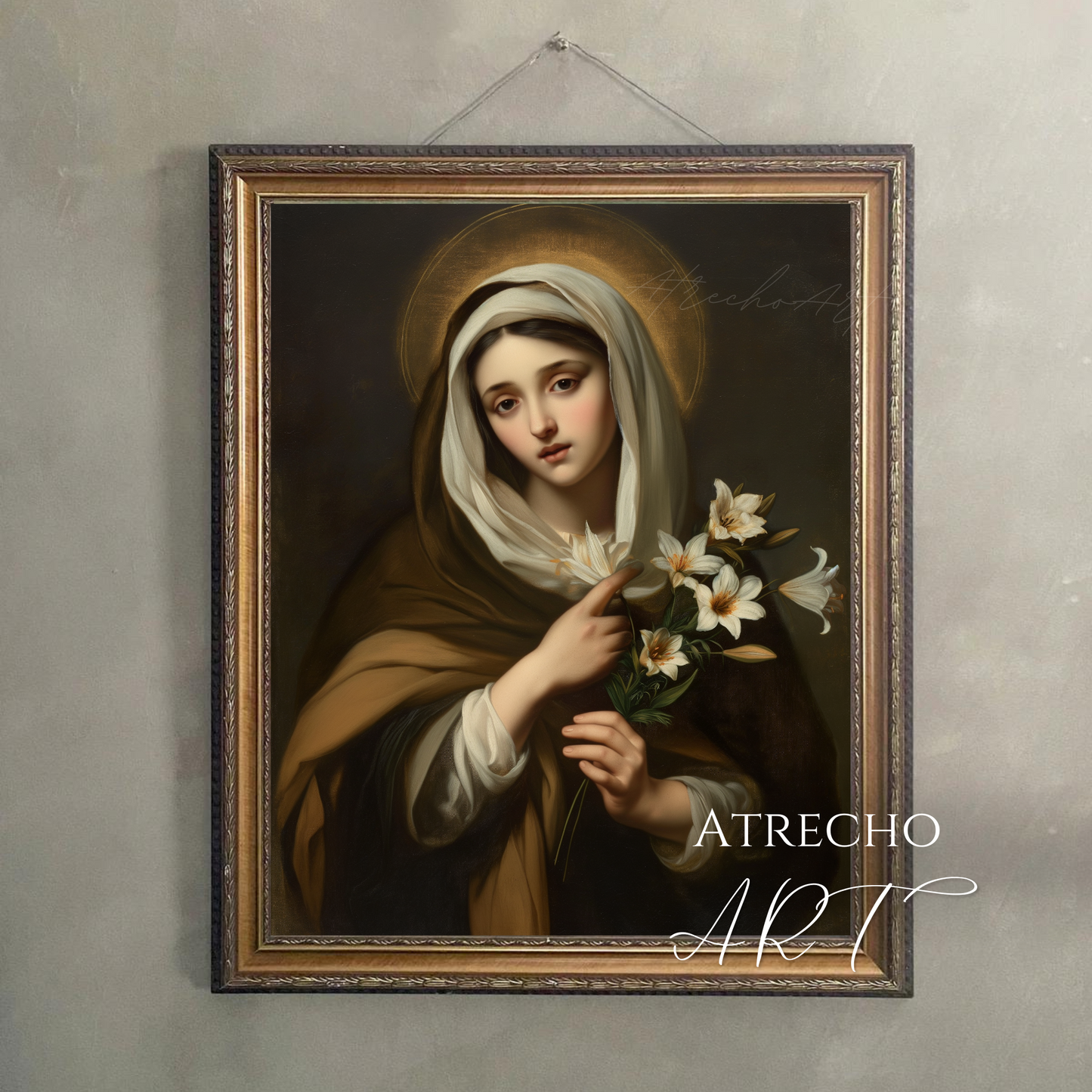 CATHERINE OF SIENA | Printed Artwork | RE18