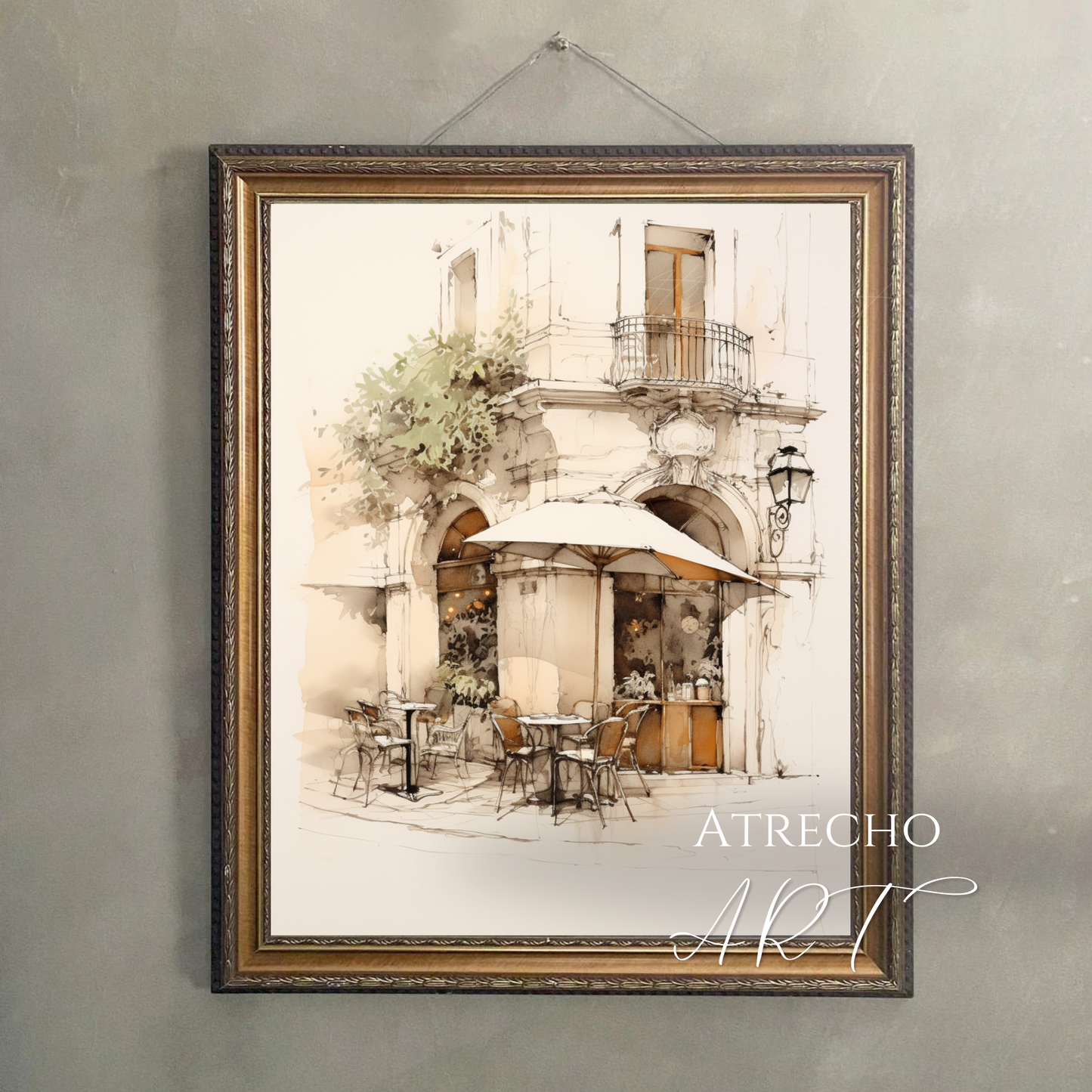 CAFE | Printed Artwork | AR07