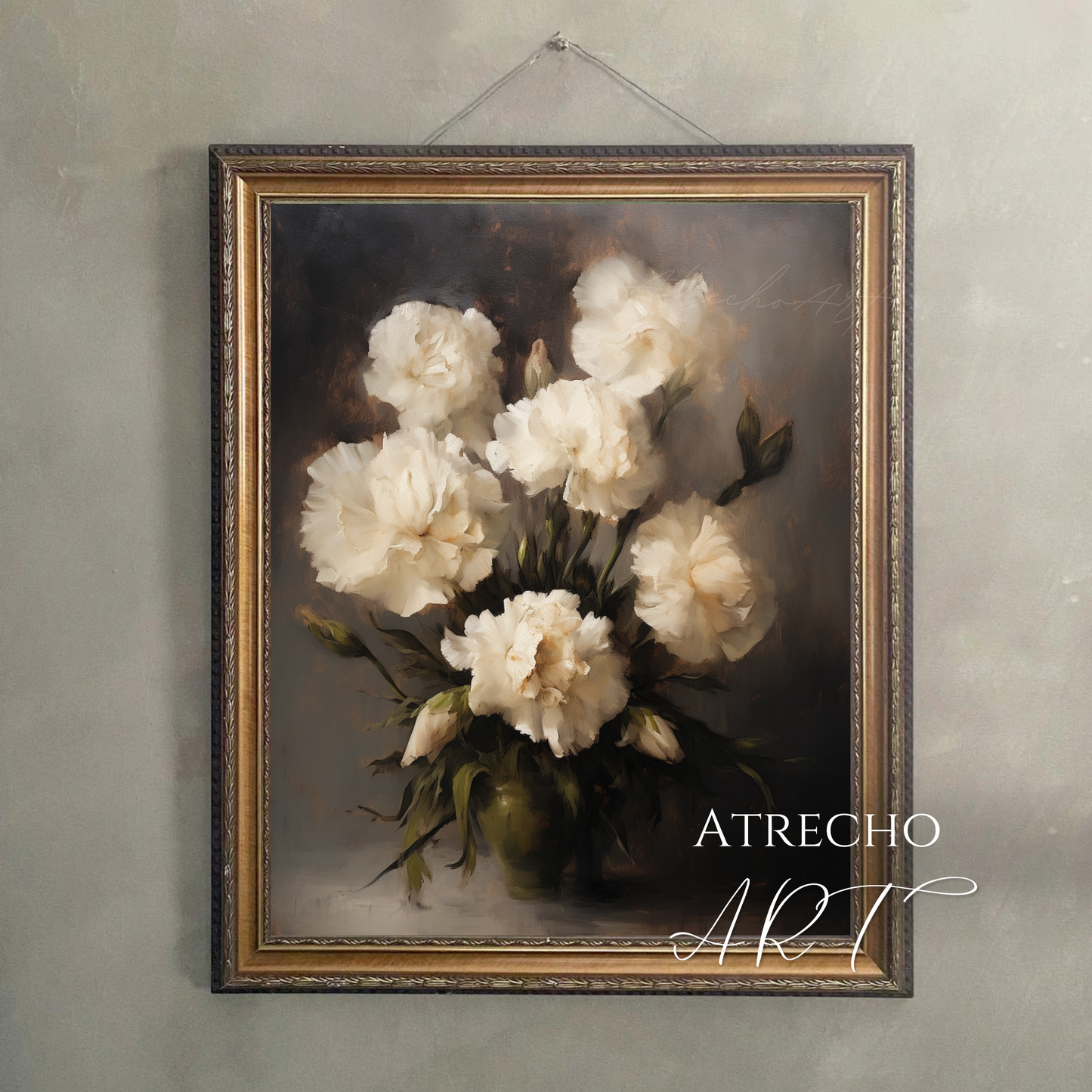 CARNATIONS | Printed Artwork | FL02 - Atrecho Art