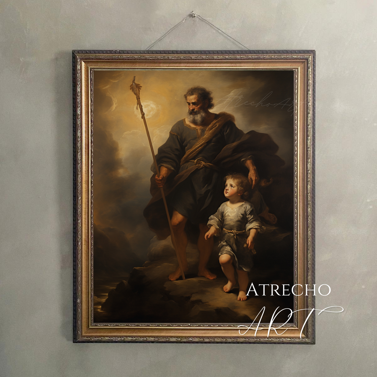 SAINT CHRISTOPHER | Printed Artwork | RE15 - Atrecho Art