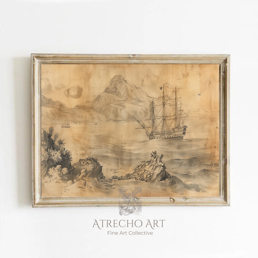 BOCETO DE BARCO | Obra impresa | NA16