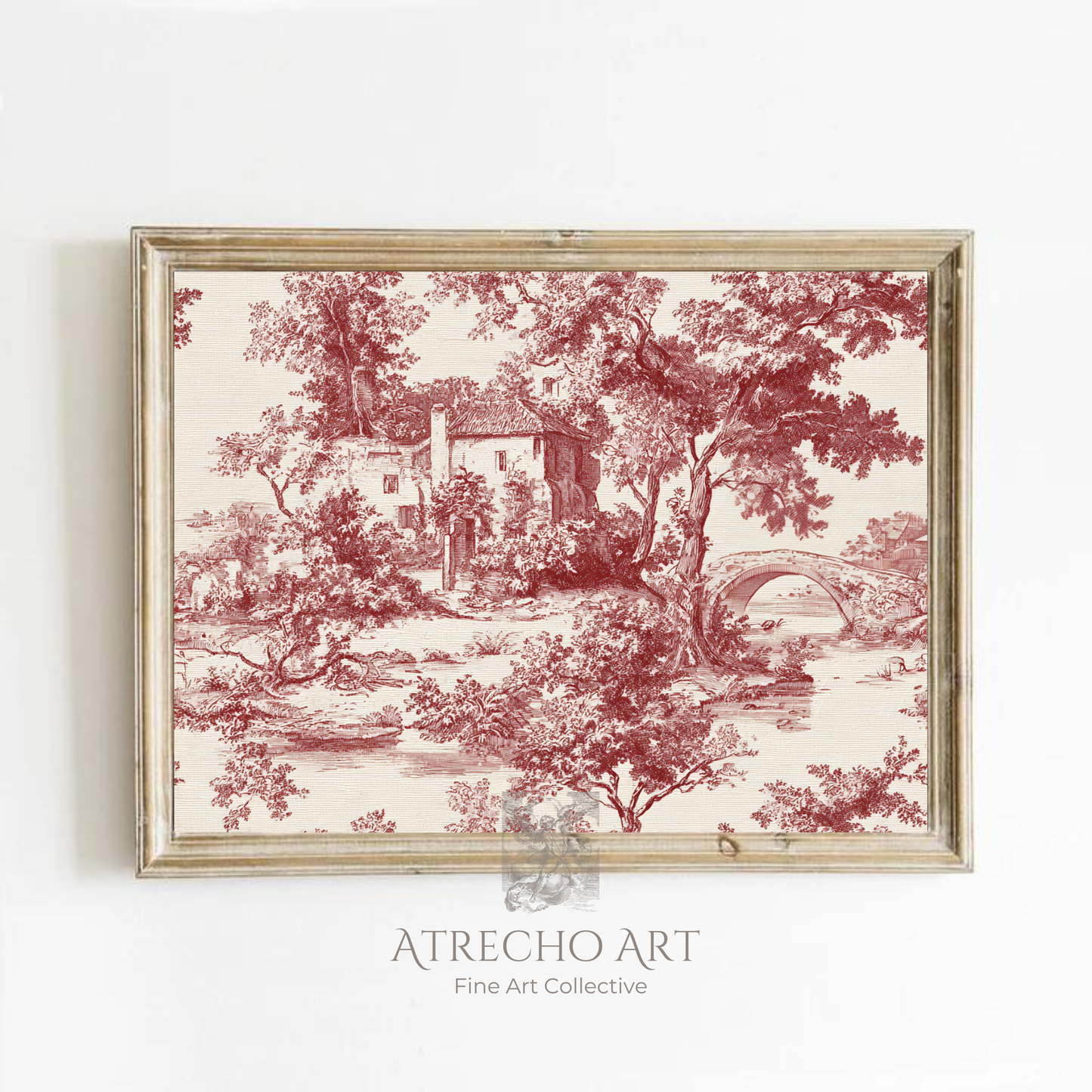 TOILE ROUGE | Oeuvre imprimée | TE26