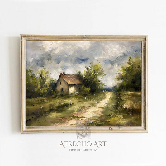 FARMHOUSE | Printed Artwork | L028