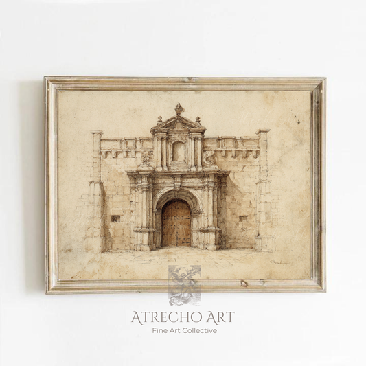 CASTLE DOOR | Printed Artwork | AR13