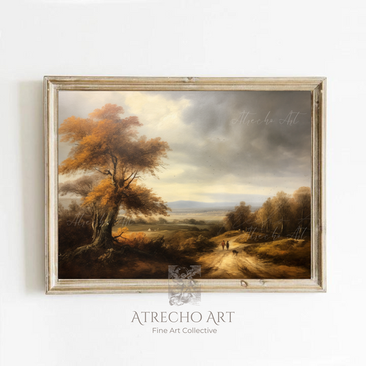 AUTUMN WALK | Printed Artwork | L046