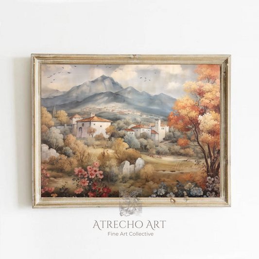 ROCOCO LANDSCAPE | Printed Artwork | L001