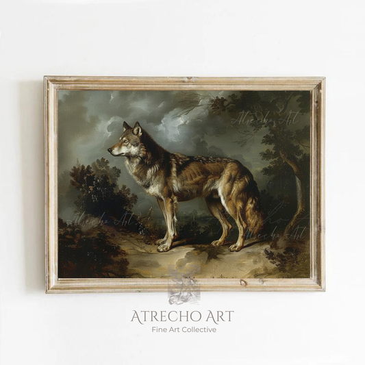 LOUP IBÉRIQUE | Oeuvre imprimée | AN04