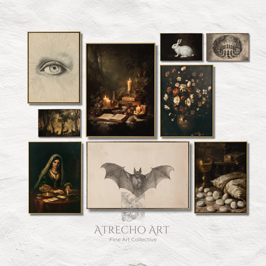 SET OF NINE Prints | P902 | Mystical Collection