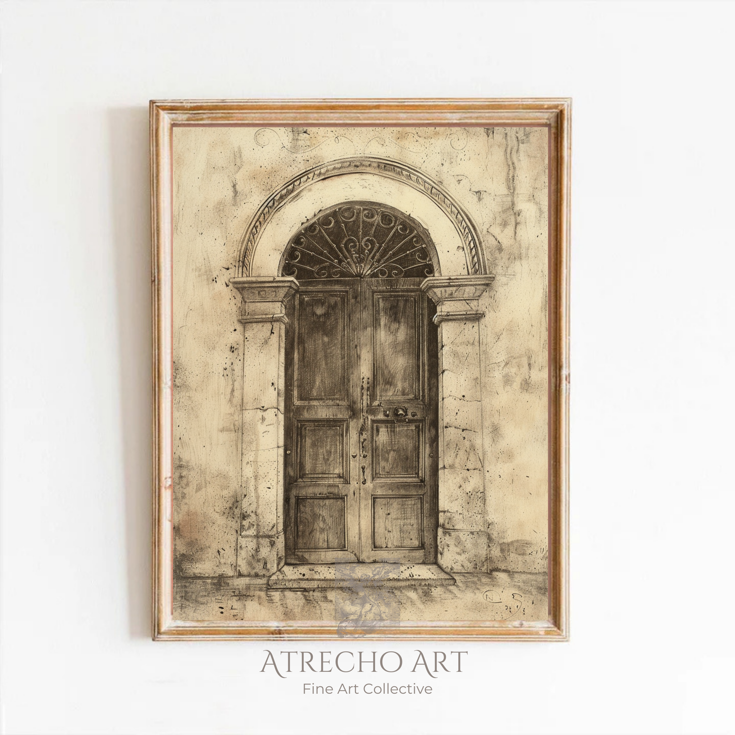 VILLA DOOR | Printed Artwork | AR49