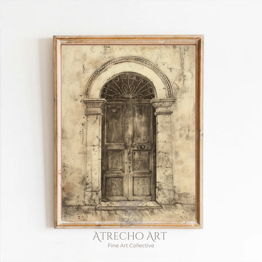 VILLA DOOR | Printed Artwork | AR49