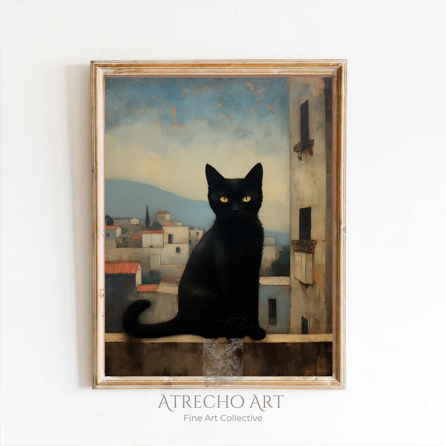 CHAT NOIR | Oeuvre imprimée | AN21