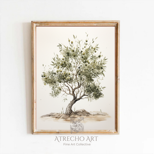 OLIVE TREE | Printed Artwork