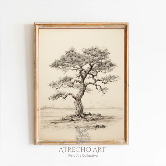 ALEPPO TREE | Printed Artwork | TR03