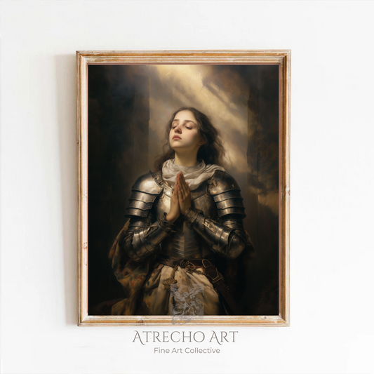 JOAN OF ARC |  Printed Artwork | RE02 - Atrecho Art