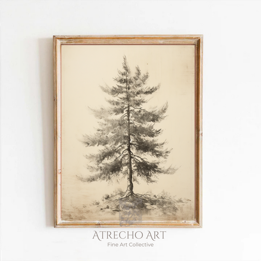 ABIES ALBA TREE | Printed Artwork | TR09