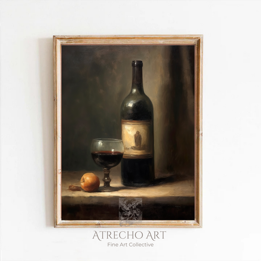 BOUTEILLE DE VIN | Oeuvre imprimée | SL23