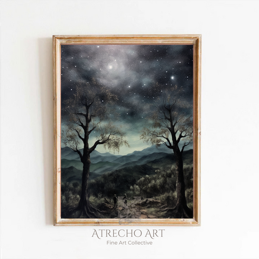 STARRY NIGHT | Printed Artwork | L020