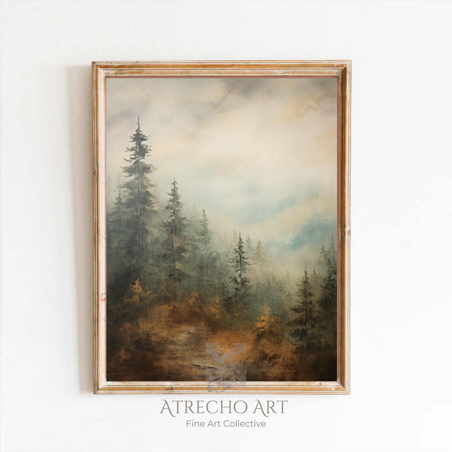 AUTUMN FOREST | Printed Artwork | L009