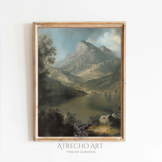MOUNTAIN LAKE | Printed Artwork | L090