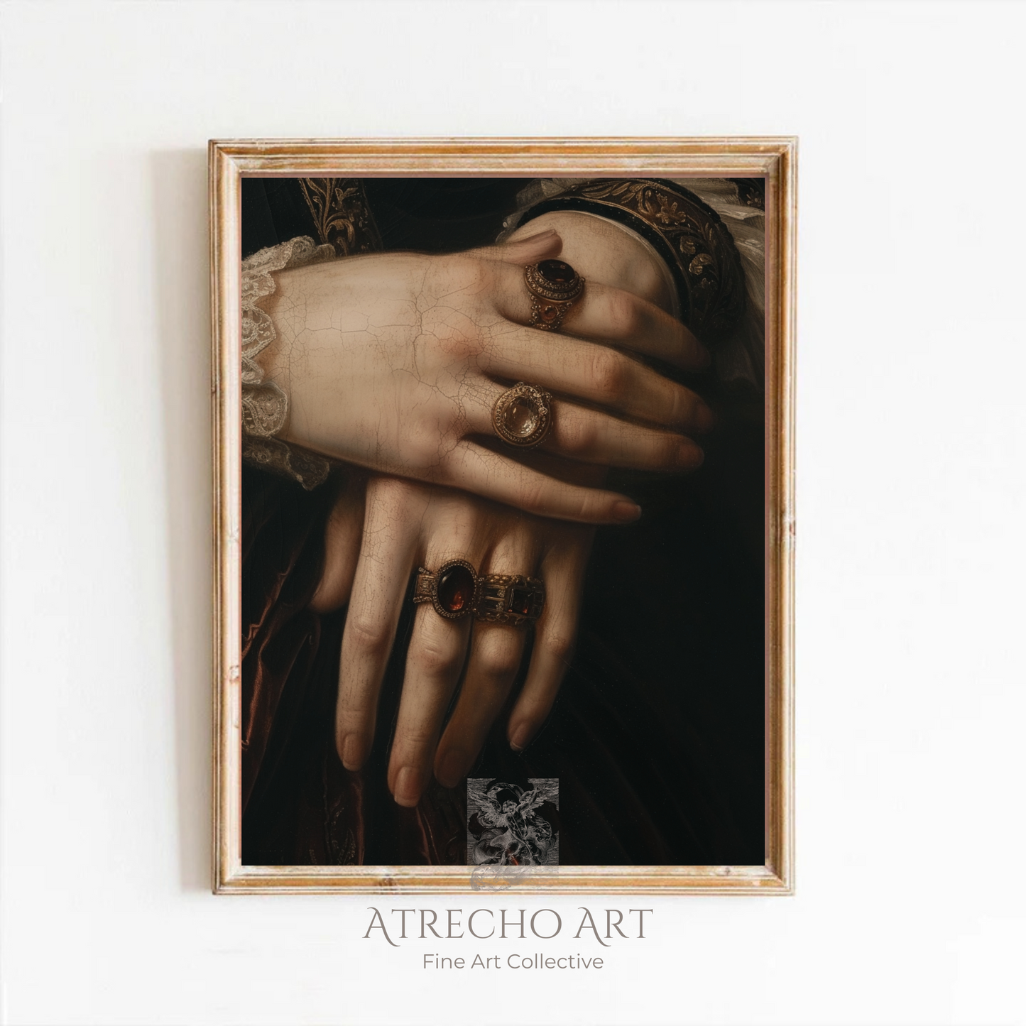 ANTIQUE RINGS | Printed Artwork | PE05