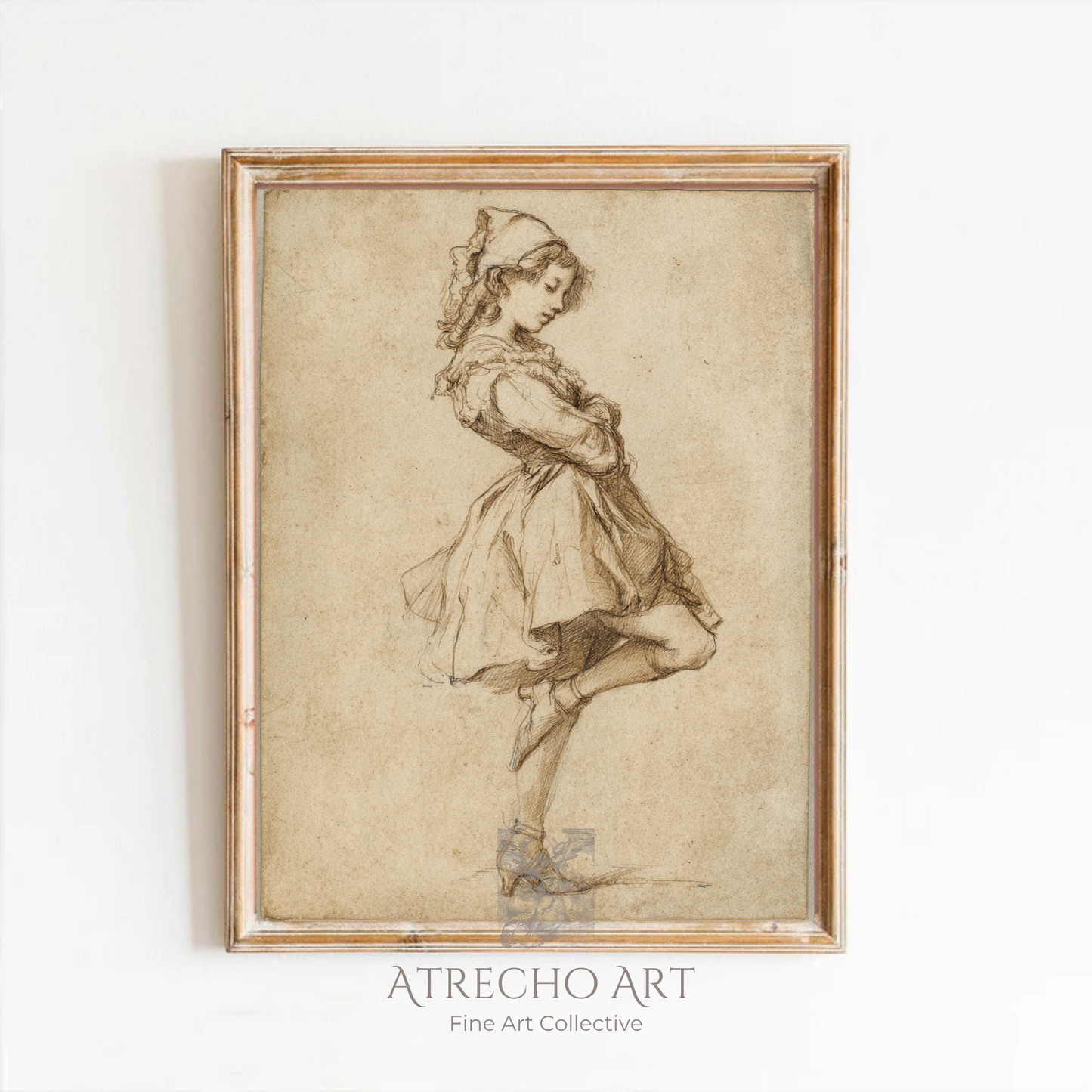 Sketch of a Dancer | Printed Artwork | PE94