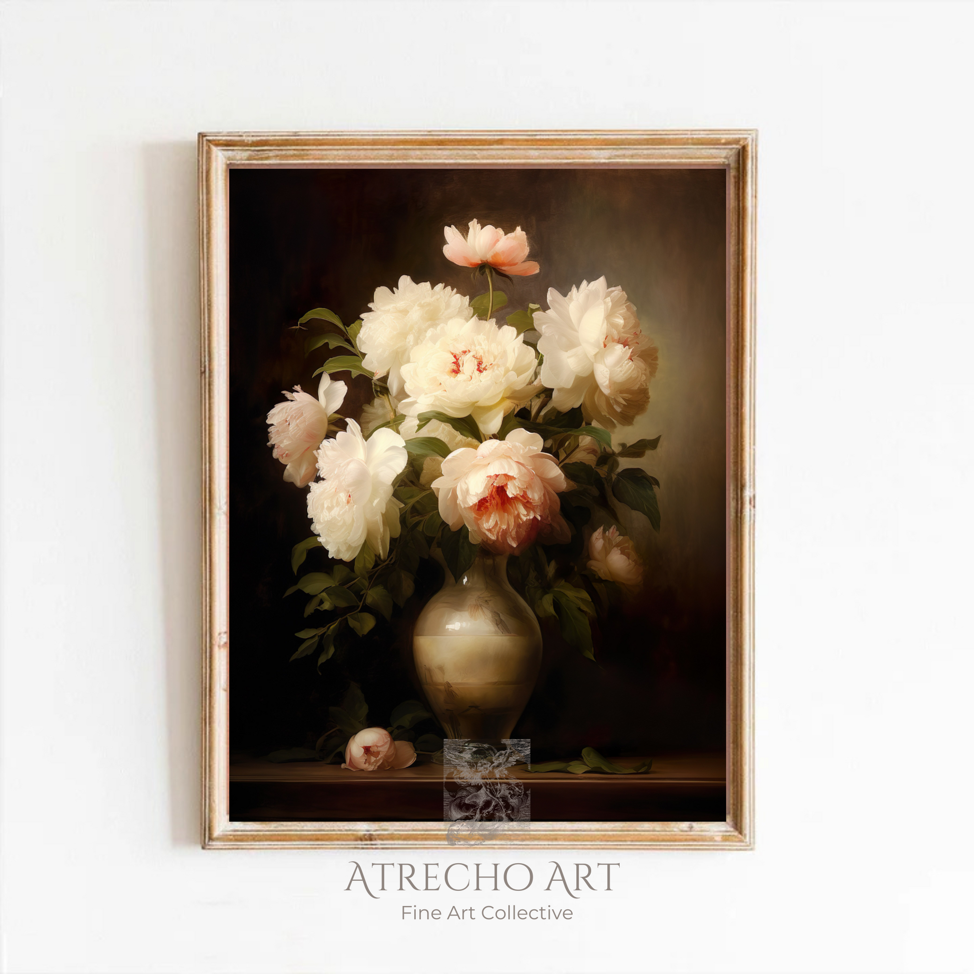 PEONIES | Printed Artwork | FL08 - Atrecho Art