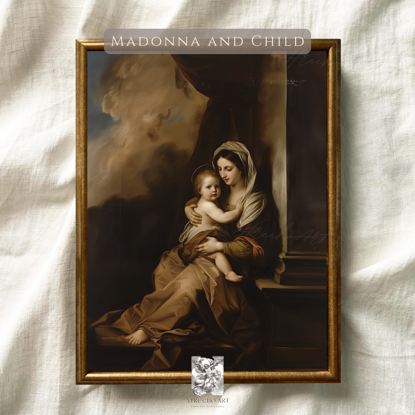 MADONNA AND CHILD | Printed Artwork | RE33