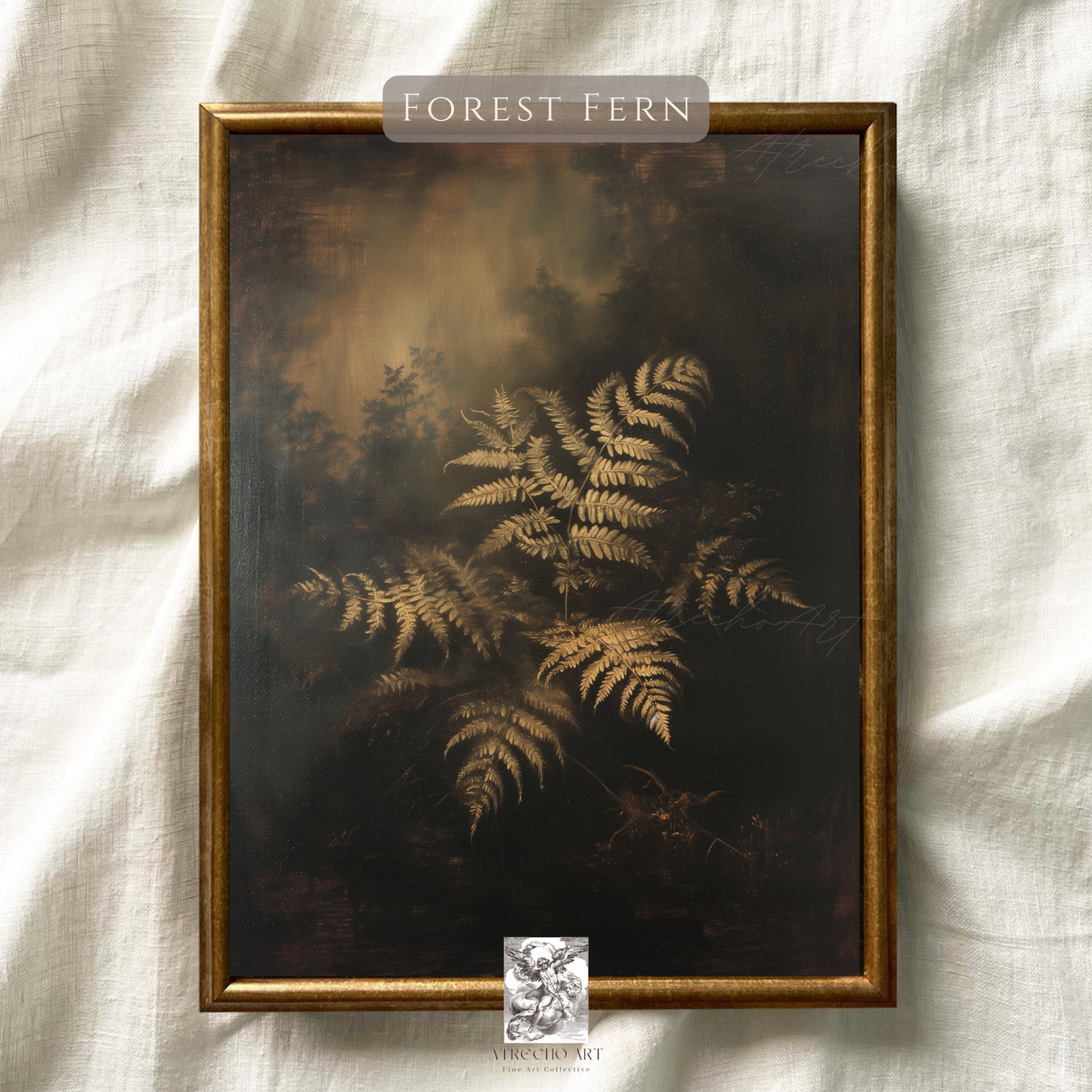 FOREST FERN | Print or Canvas | TR17