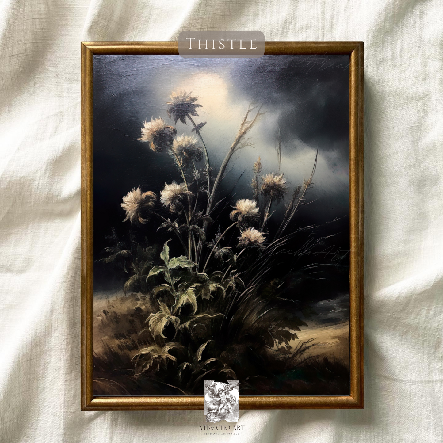 THISTLE | Printed Artwork | FL18 - Atrecho Art