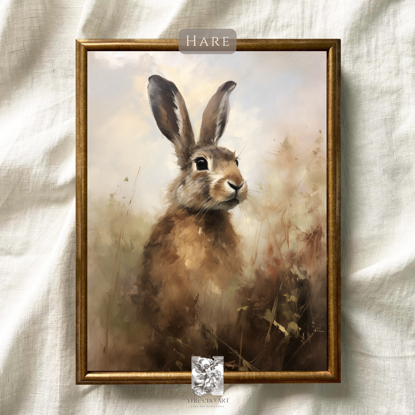 HARE | Printed Artwork | AN11