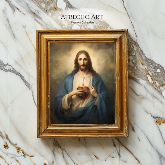 SACRED HEART OF JESUS | Printed Artwork | RE22