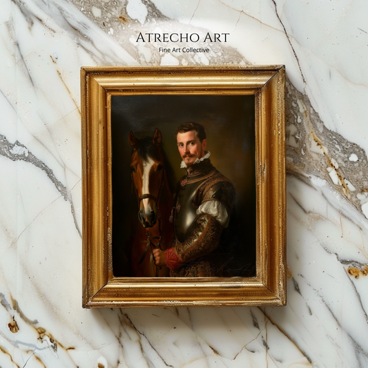 LORD AND HIS HORSE | Printed Artwork | PE93