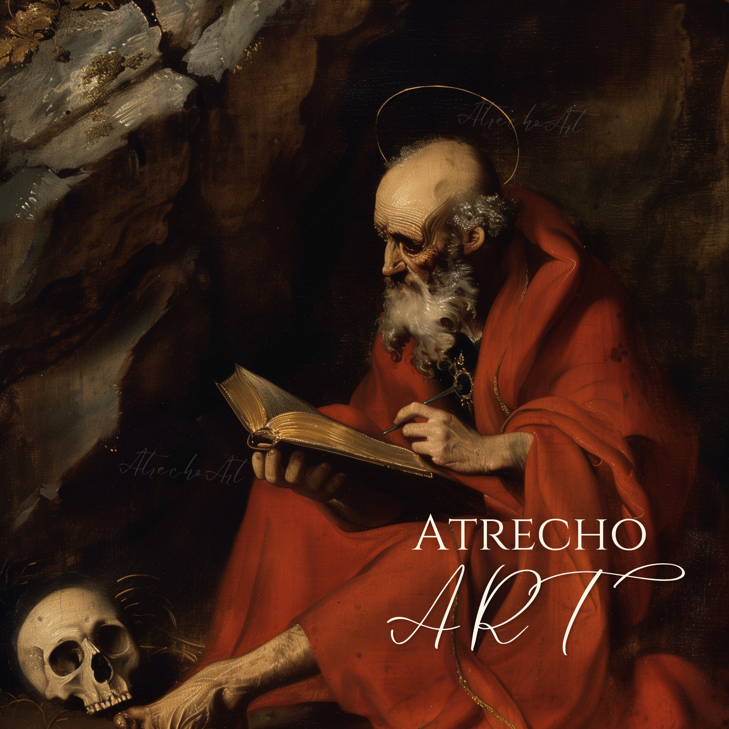 SAINT JEROME | Printed Artwork | RE14