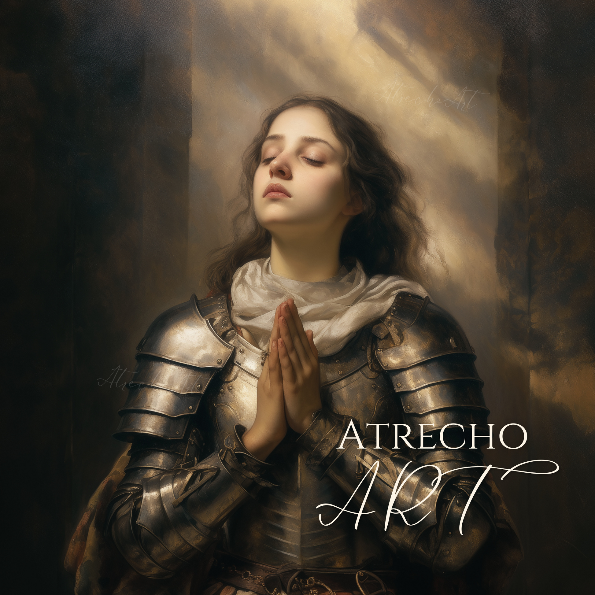 JOAN OF ARC |  Printed Artwork | RE02 - Atrecho Art