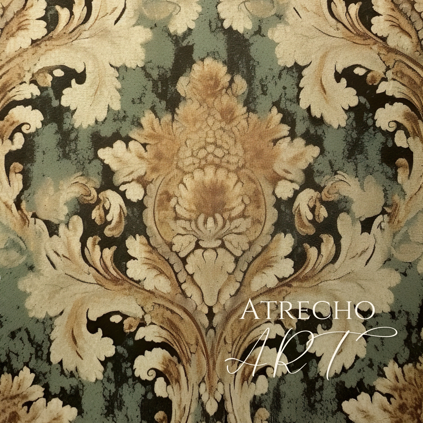 DAMASK | Printed Artwork | TE17