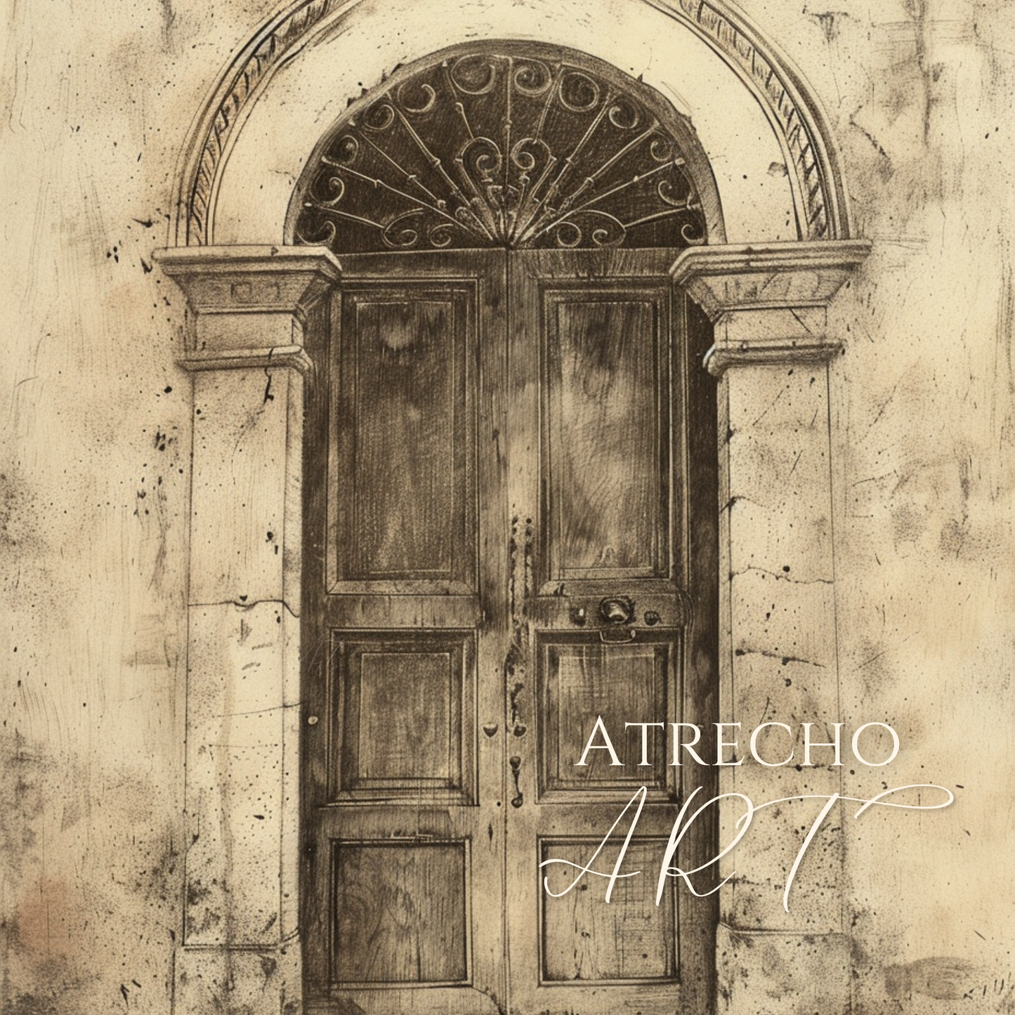 VILLA DOOR | Printed Artwork | AR49
