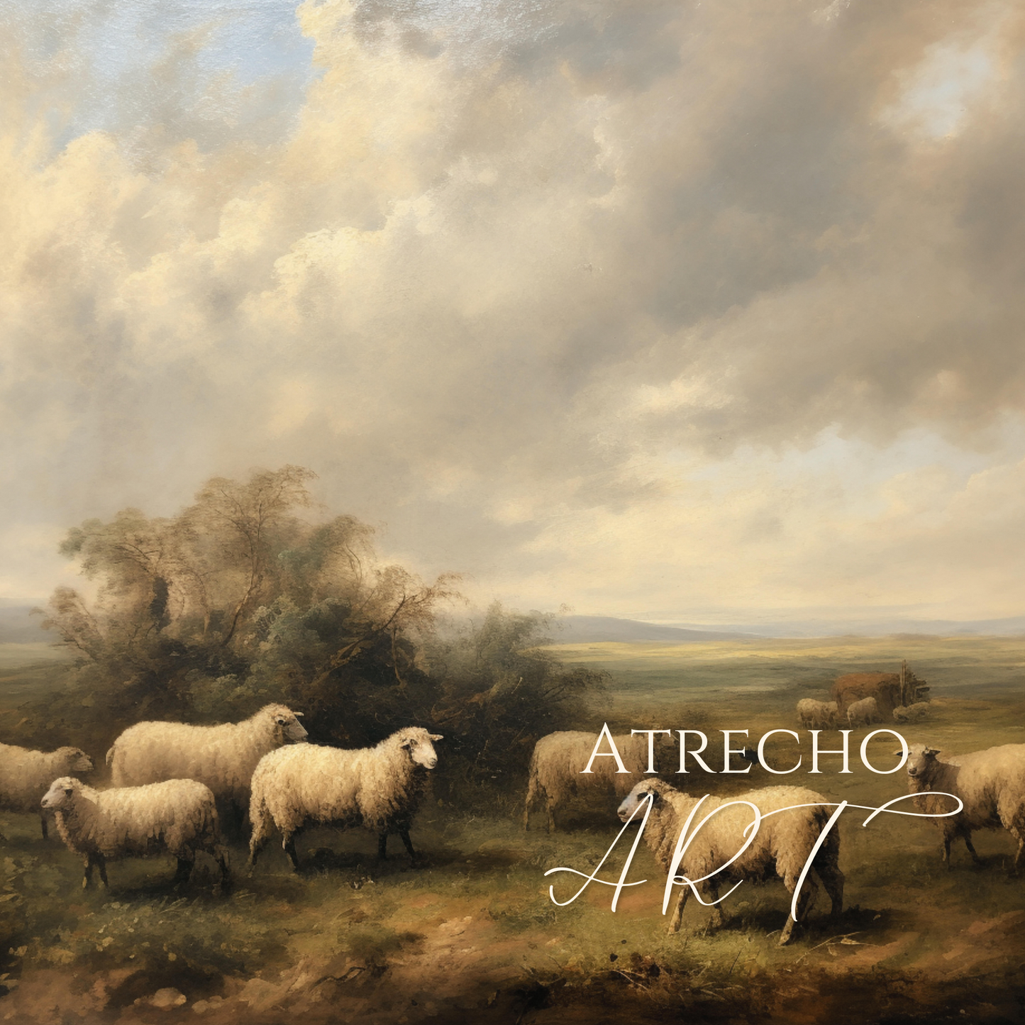 SHEEP | Printed Artwork | AN47 - Atrecho Art