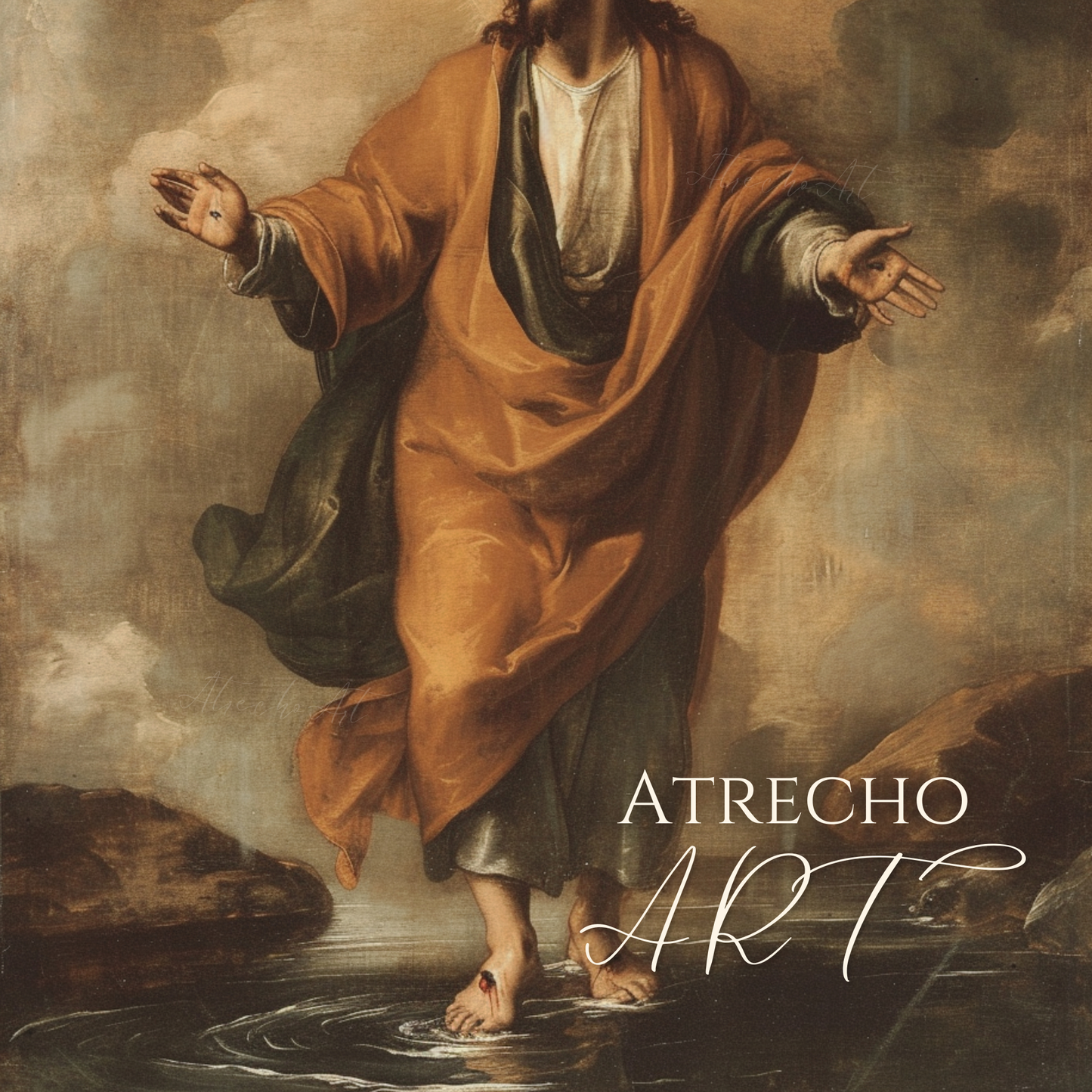 WALKING ON WATER | Printed Artwork | RE26