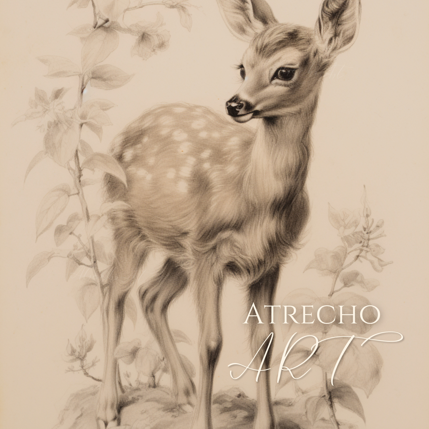 DEER | Printed Artwork | AN70