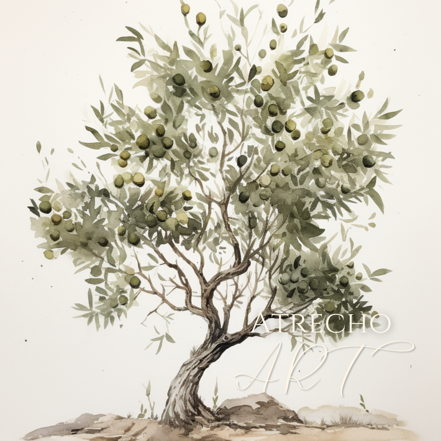 OLIVE TREE | Printed Artwork