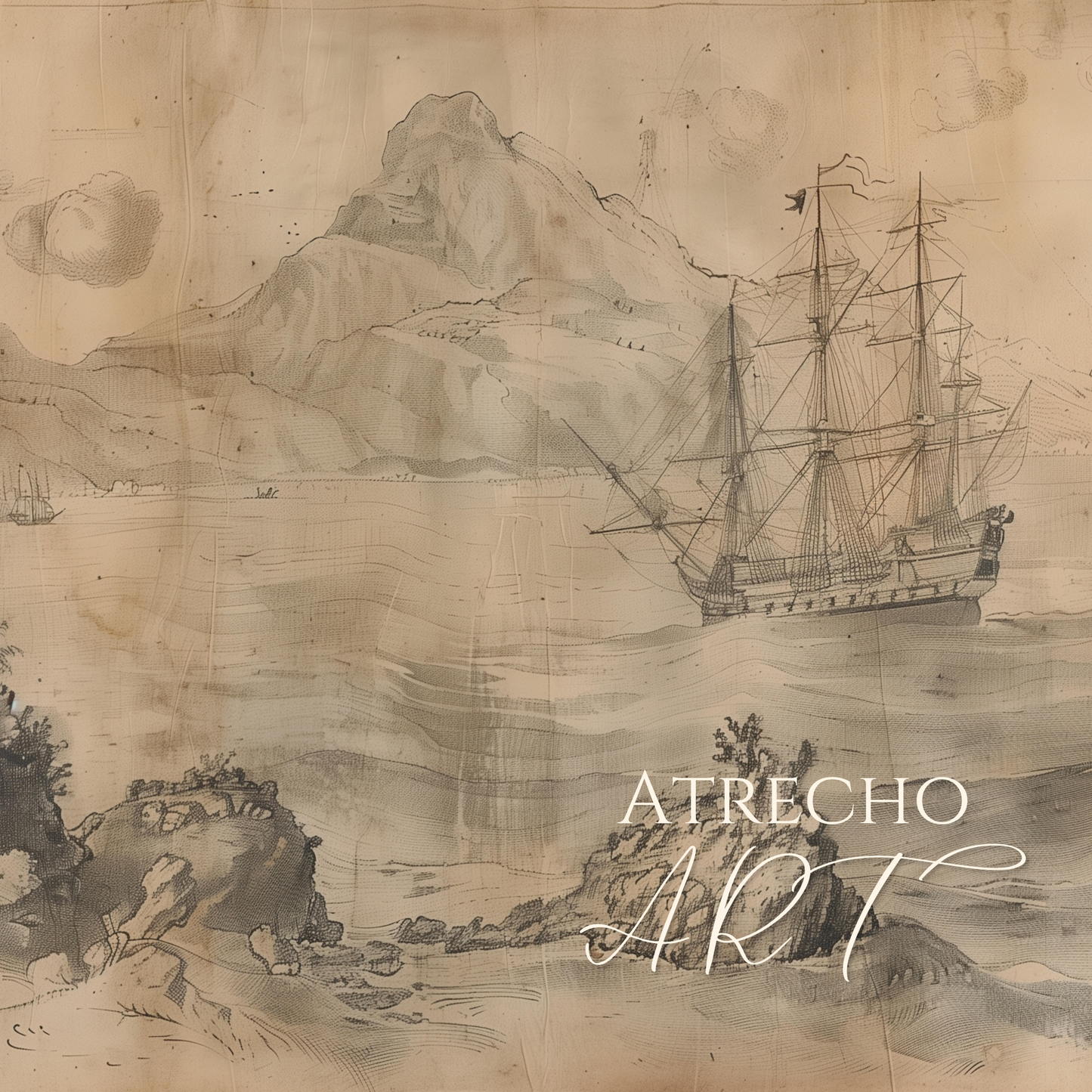 CROQUIS DE CÔTE | Œuvre imprimée | NA16