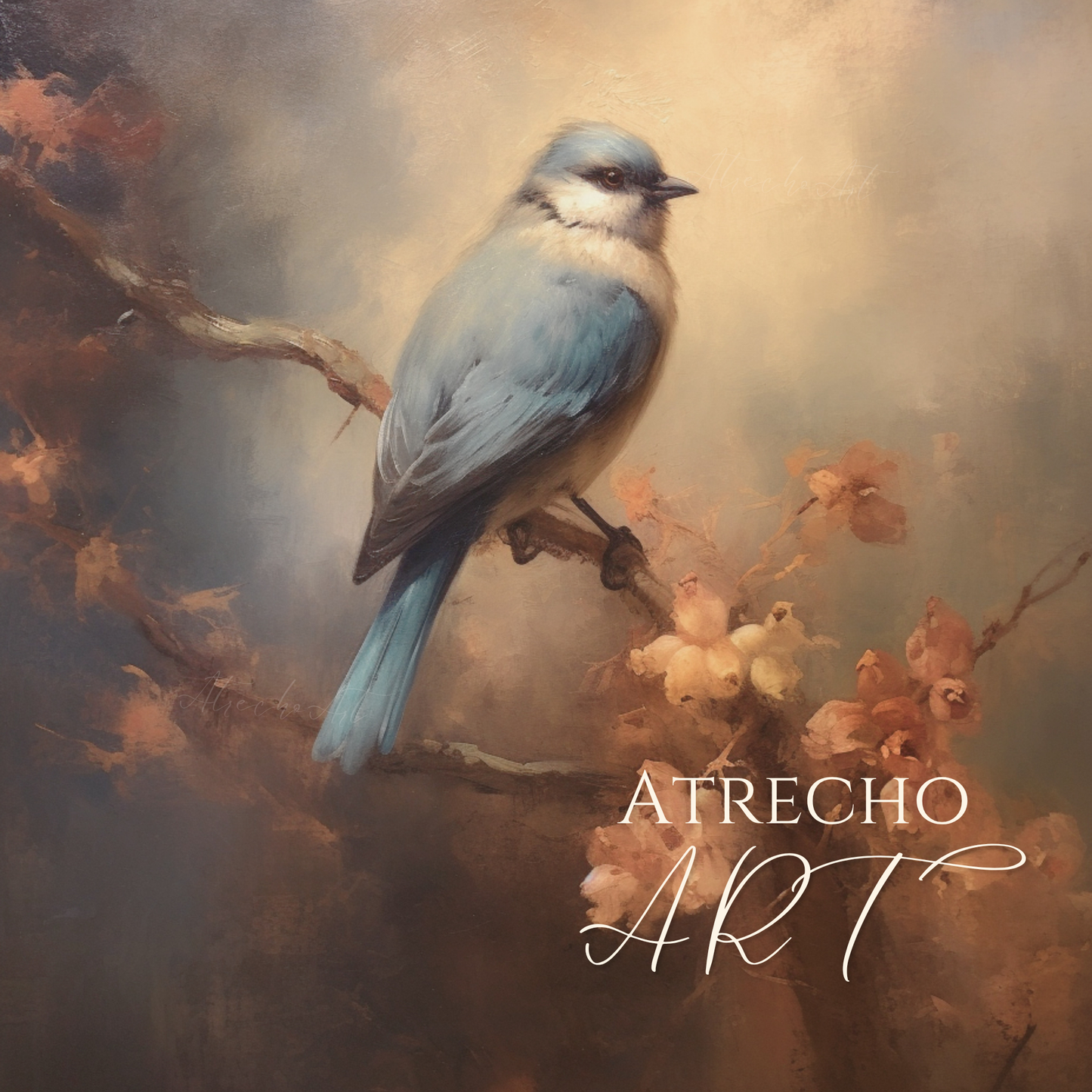 OISEAU BLEU | Oeuvre imprimée | AN43