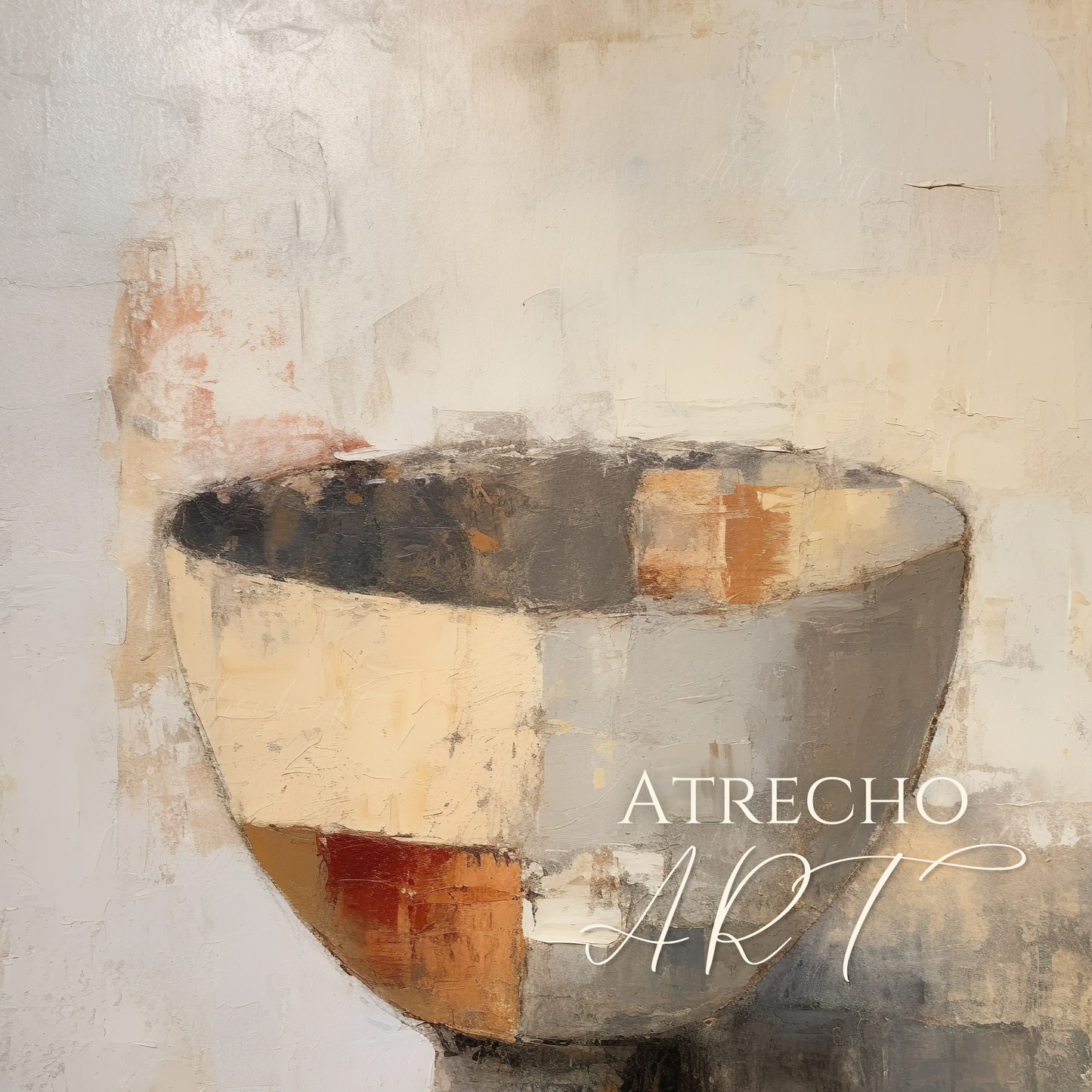 ABSTRACT BOWL | Printed Artwork | AB15 - Atrecho Art